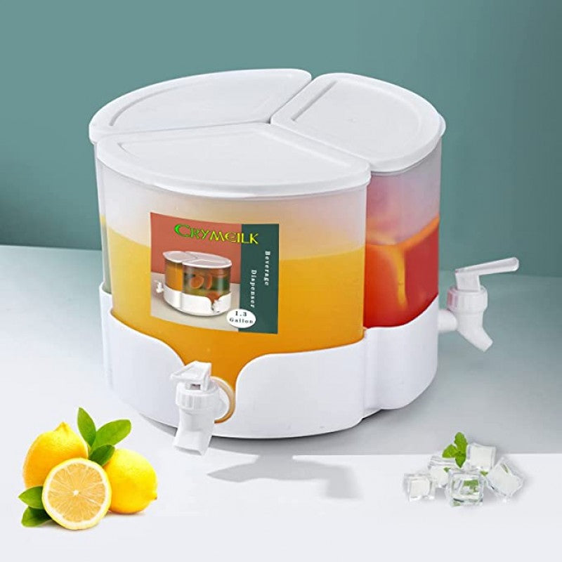 Triple Tank Refreshment Dispenser (5.2 Liters)