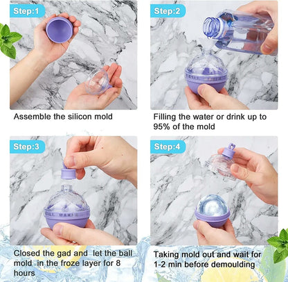 SphereCraft Ice Sphere Maker - 2.5 Inch Mold