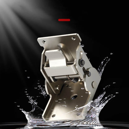 Corrosion-Resistant Invisible Connector with 90 Degrees Self-Locking Hinge
