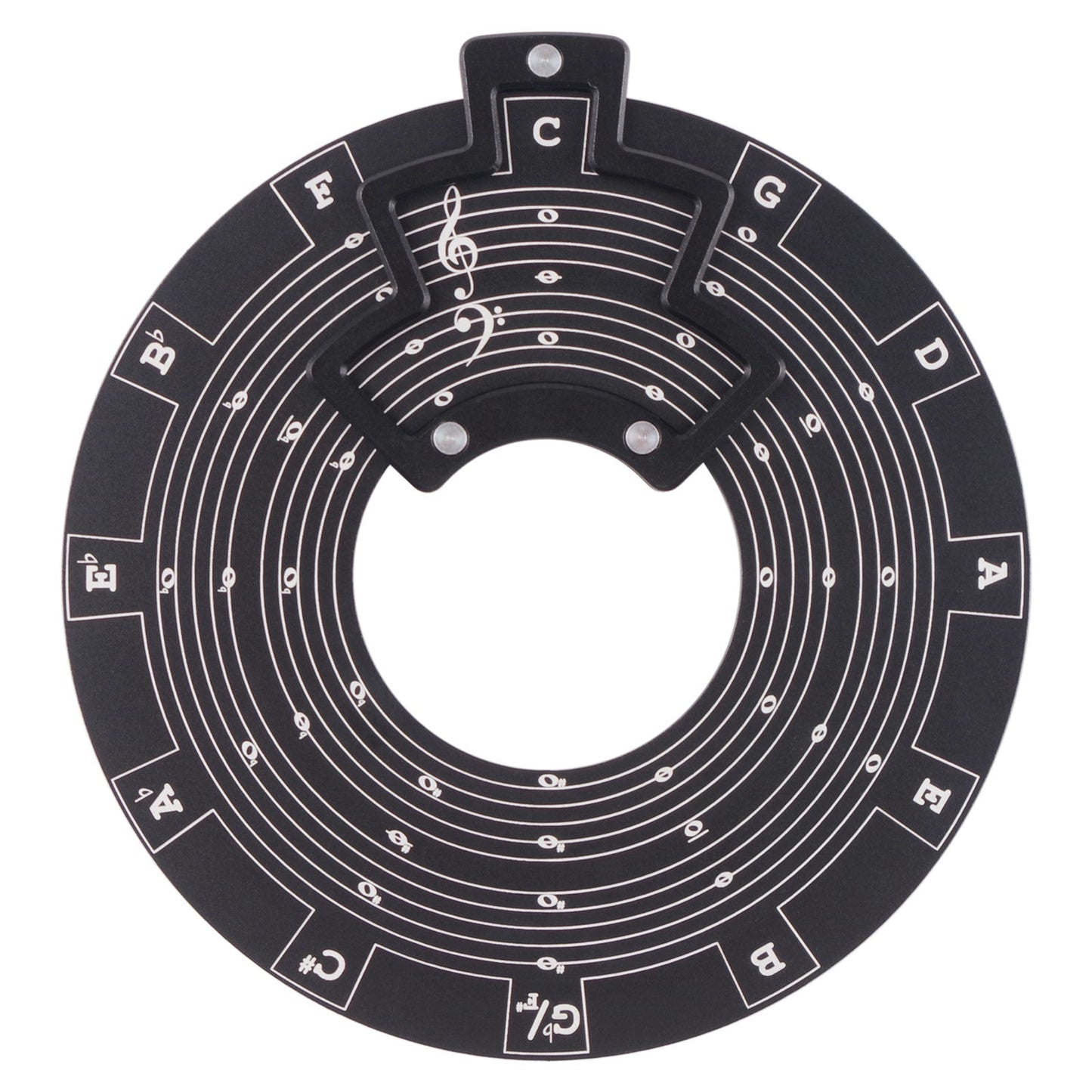 Guitar Music Theory Wheel - Circle of Fifths Disk