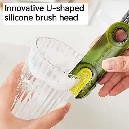 Triple-Function Bottle Gap Cleaner Brush Set
