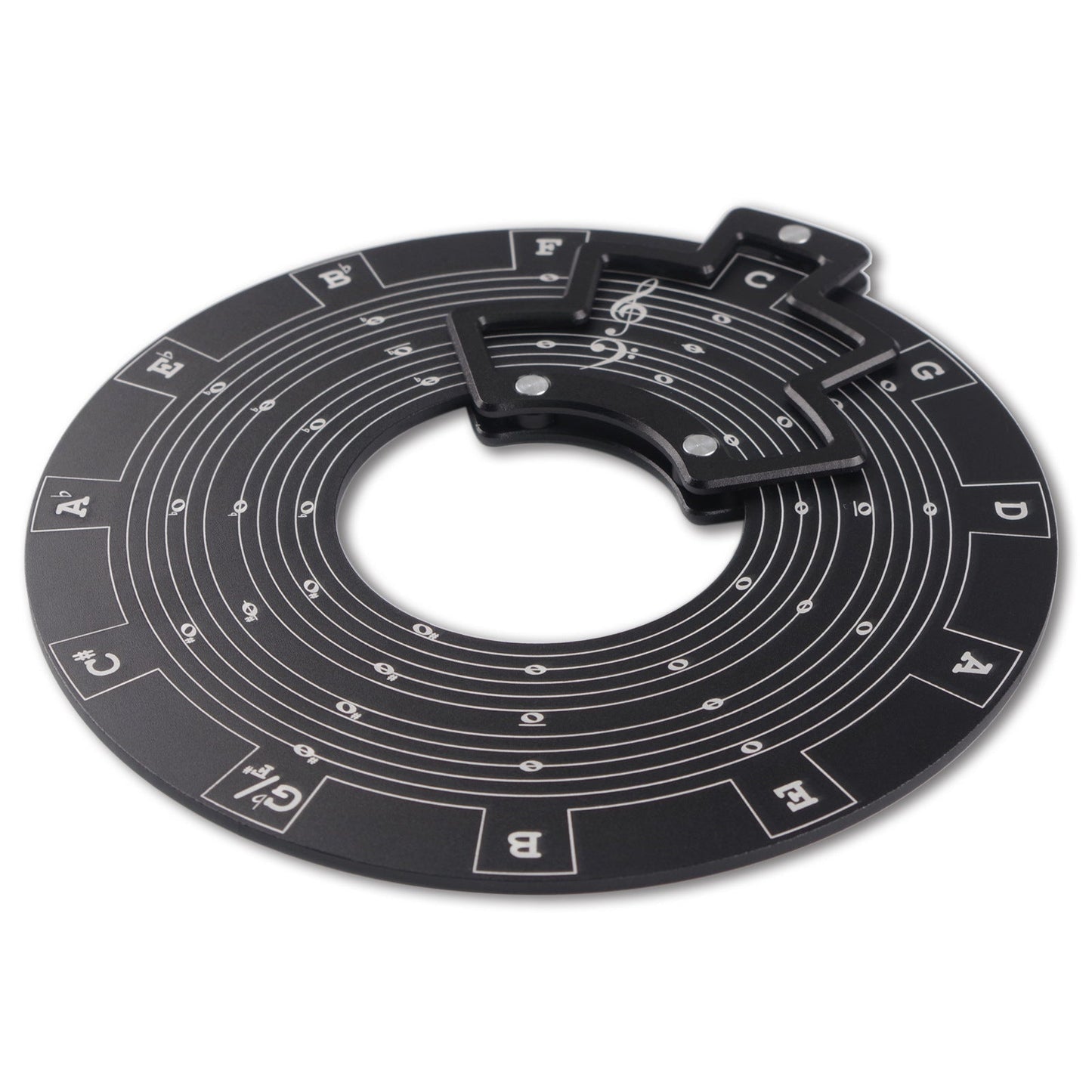 Guitar Music Theory Wheel - Circle of Fifths Disk