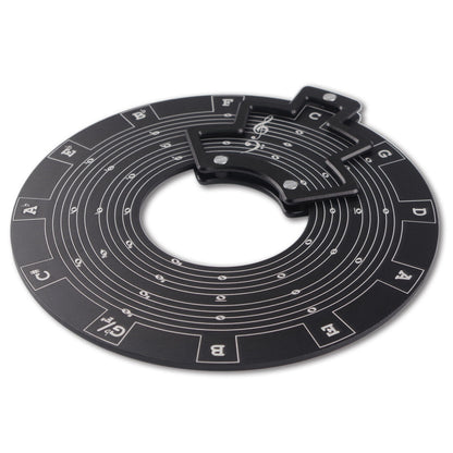 Guitar Music Theory Wheel - Circle of Fifths Disk