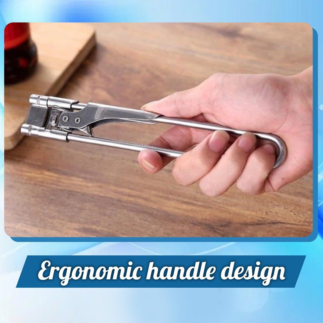 Versatile Stainless Steel Jar & Bottle Opener for Effortless Use