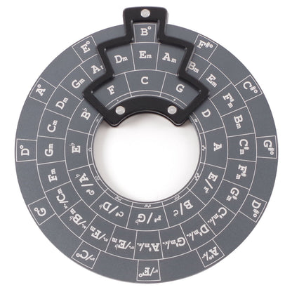 Guitar Music Theory Wheel - Circle of Fifths Disk