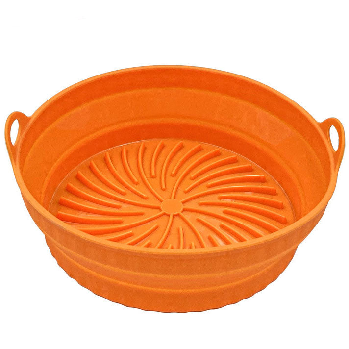 Reusable Silicone Baking Tray for Air Fryer – Grill Pan