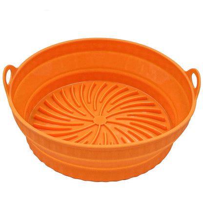 Reusable Silicone Baking Tray for Air Fryer – Grill Pan