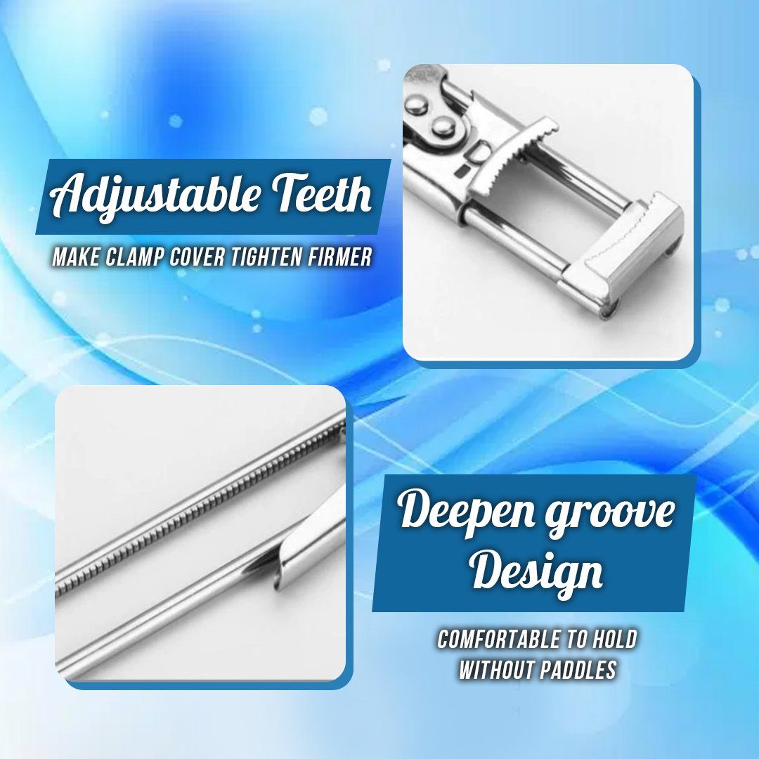 Versatile Stainless Steel Jar & Bottle Opener for Effortless Use