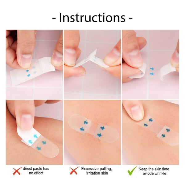 Instant V-Shape Facial Lift Stickers for a Youthful Glow