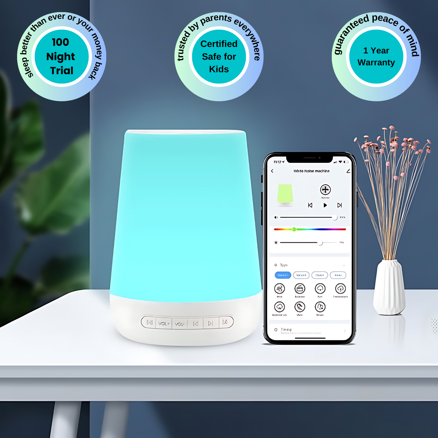Soothing Sounds Device for Baby Sleep Assistance
