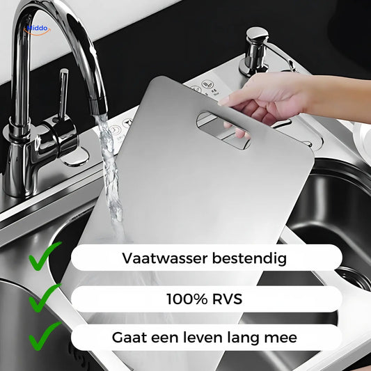 RVS Cutting Board | Protect Against Microplastics and Bacteria!