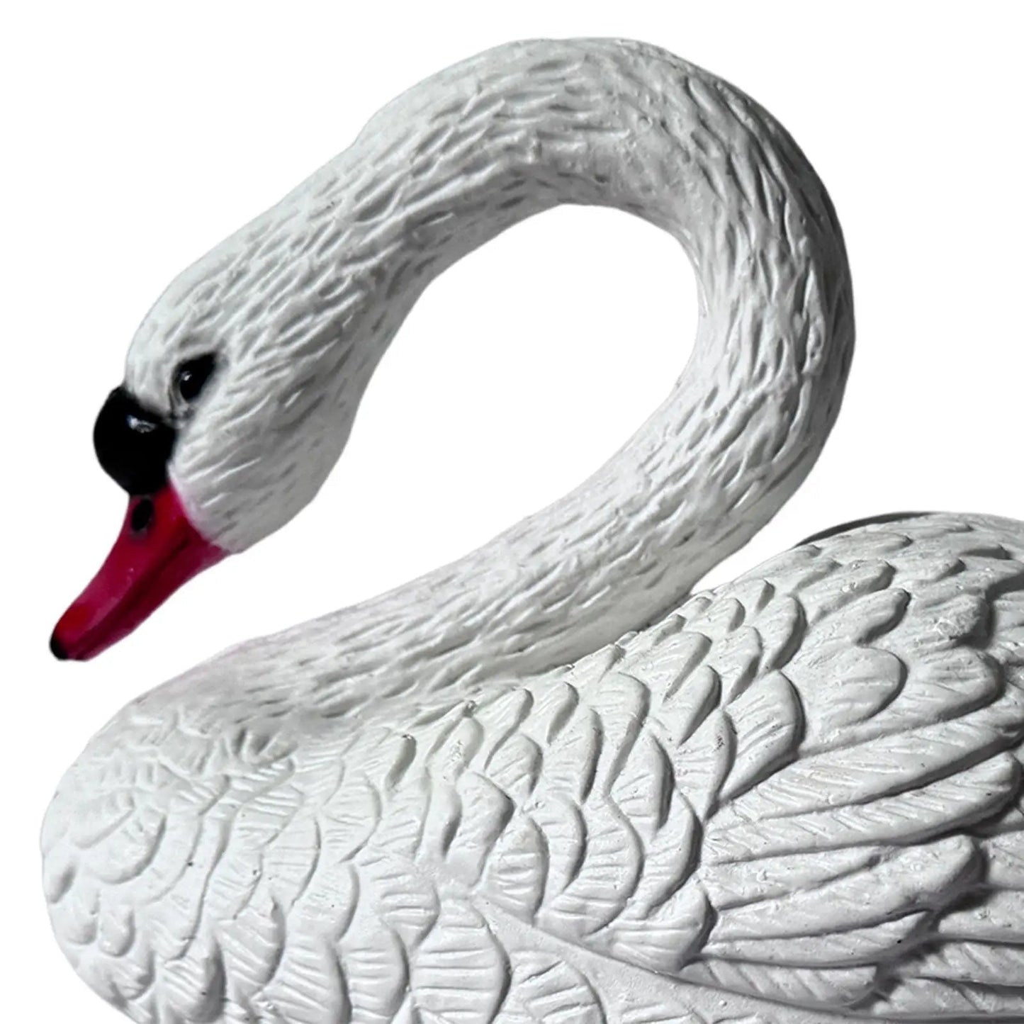 Floating Swan Pond Ornament | Realistic Design | Durable & Waterproof | 30 cm
