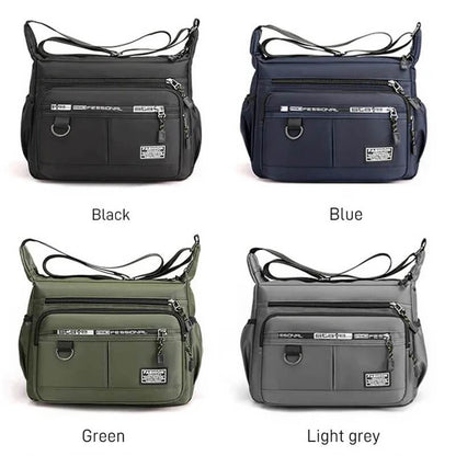 Lightweight Waterproof Shoulder Bag with Spacious Storage