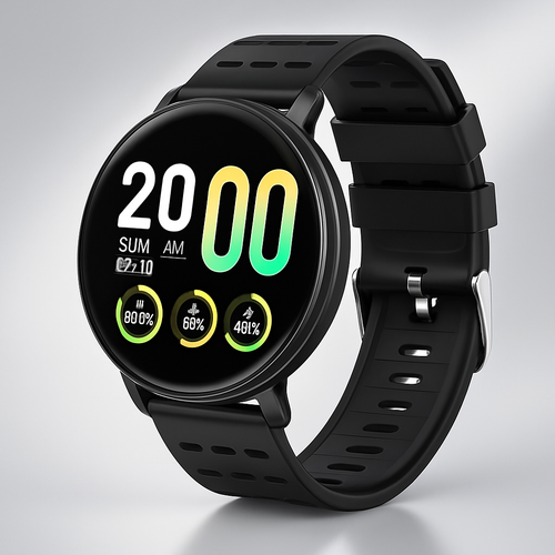 All-Weather Fitness Tracker Smartwatch with Health Monitoring