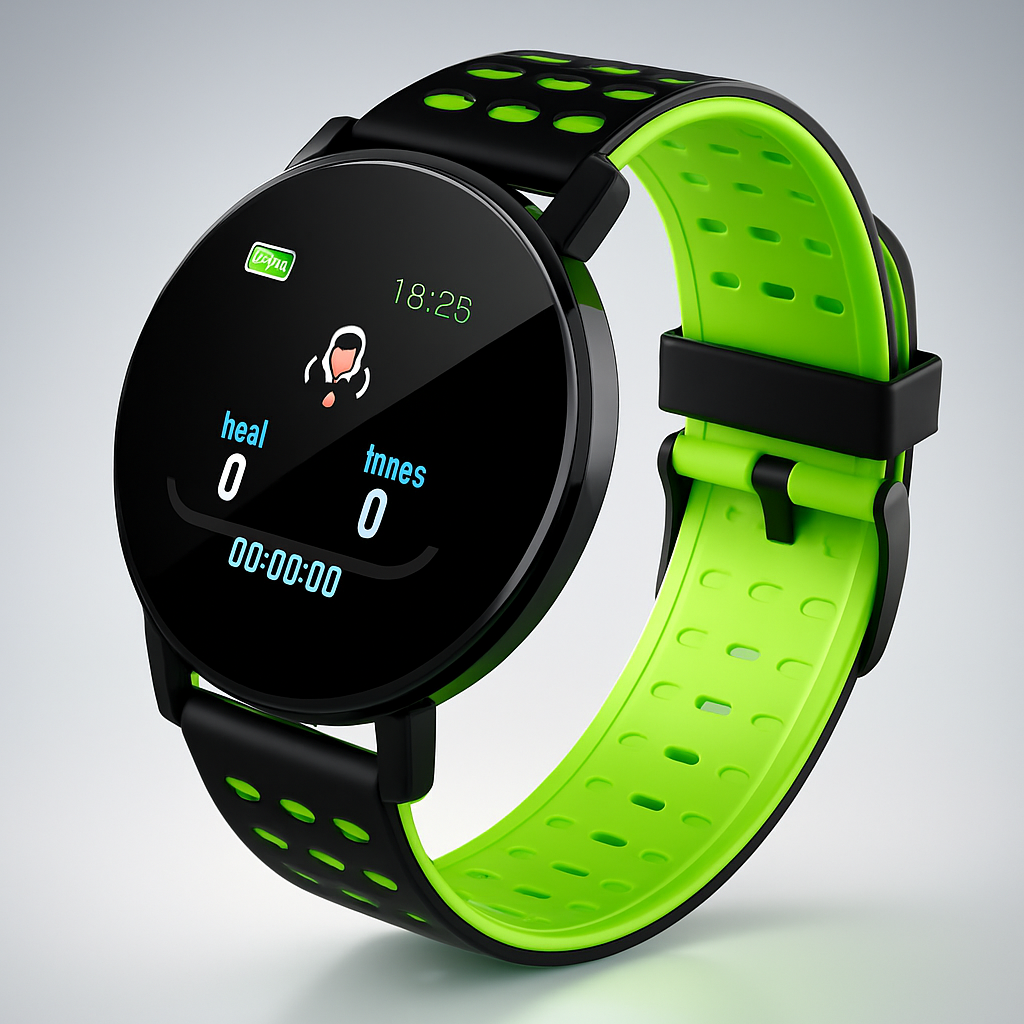 All-Weather Fitness Tracker Smartwatch with Health Monitoring
