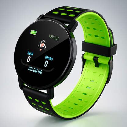 All-Weather Fitness Tracker Smartwatch with Health Monitoring