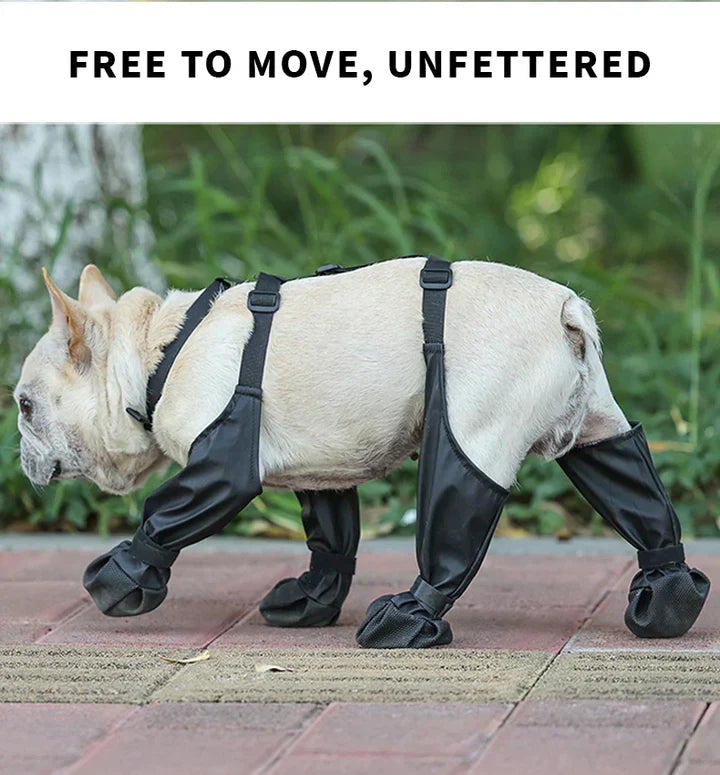 Dog Shoes with Adjustable Fit for Protection