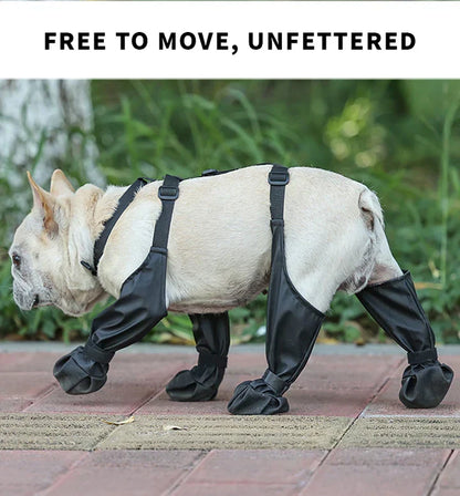 Dog Shoes with Adjustable Fit for Protection