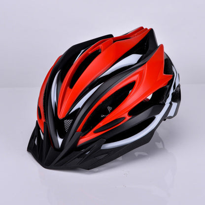 Ventilated Cycling Helmet with Aerodynamic Design