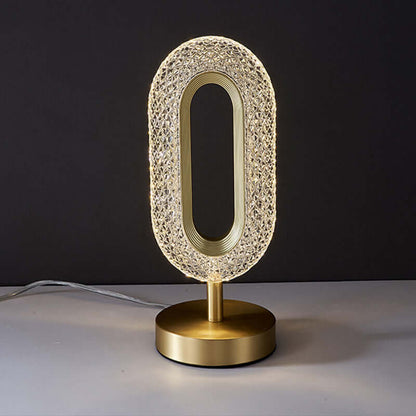 LED Crystal Light Acrylic Table Lamp