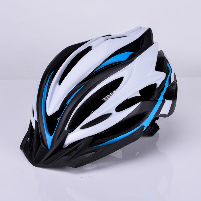 Ventilated Cycling Helmet with Aerodynamic Design