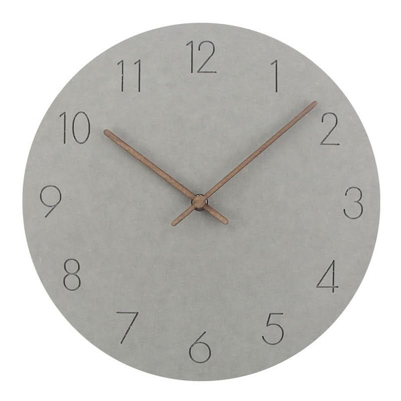 Nordic Design Silent Wall Clock – NordWhisper Style Timepiece