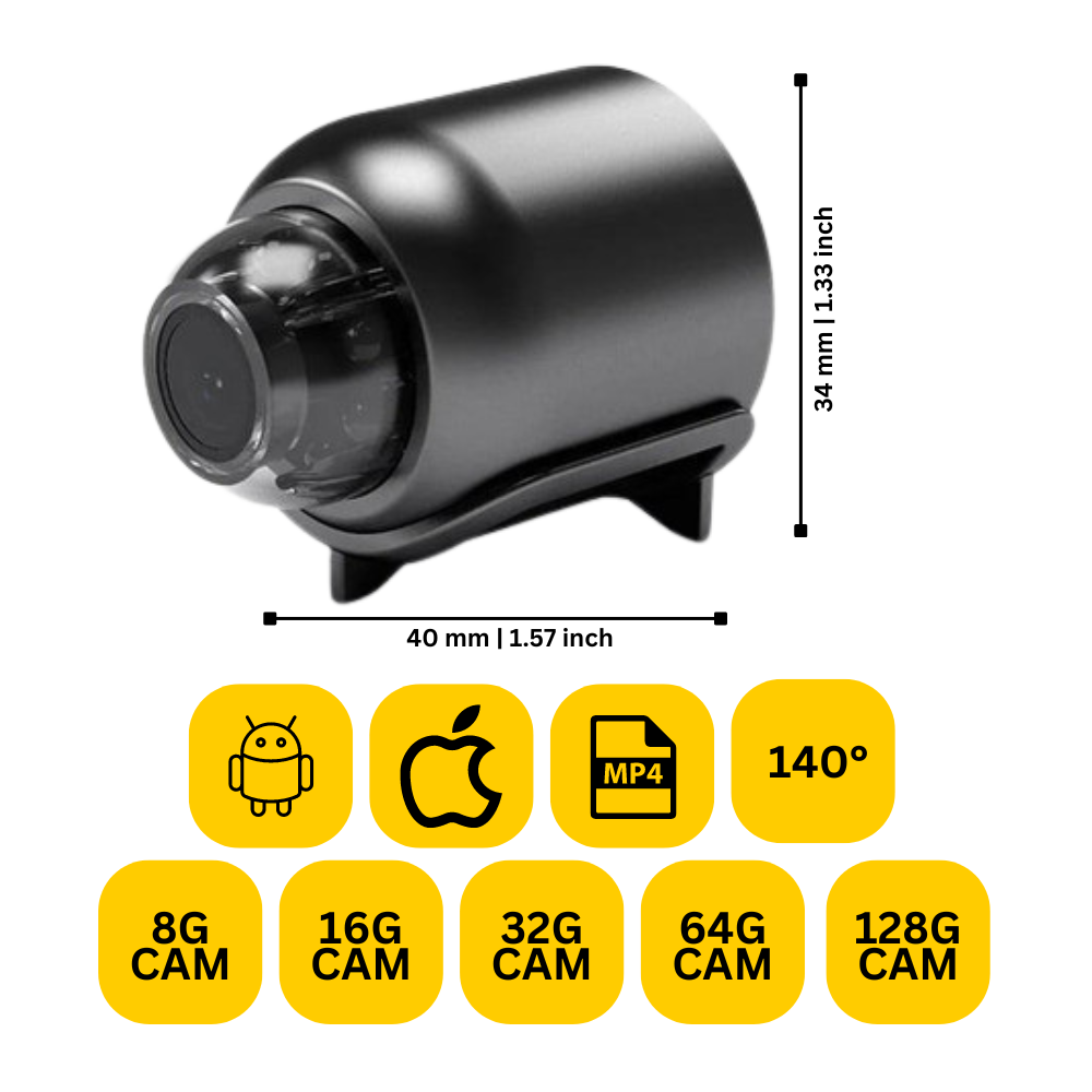 Wireless Security Camera 1080P Resolution
