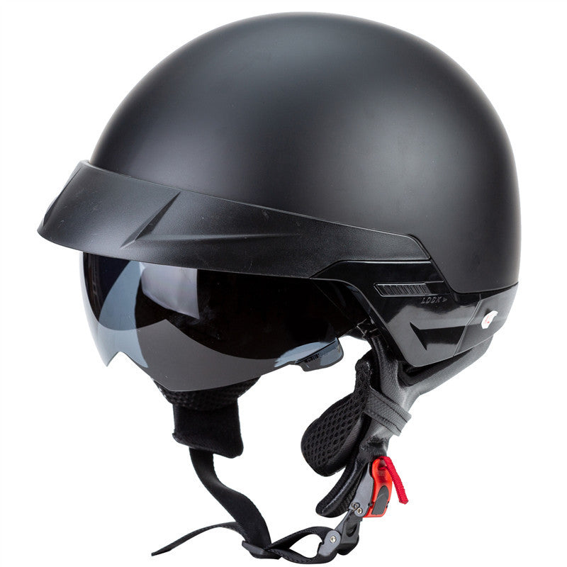 Scooter Helmet with Built-in Visor for Enhanced Safety