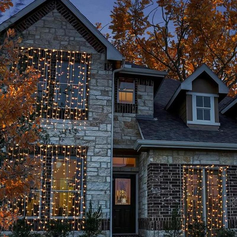 10-Foot Decorative String Lights for Curtains