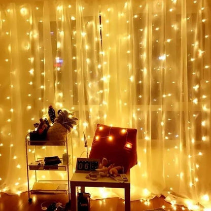 10-Foot Decorative String Lights for Curtains