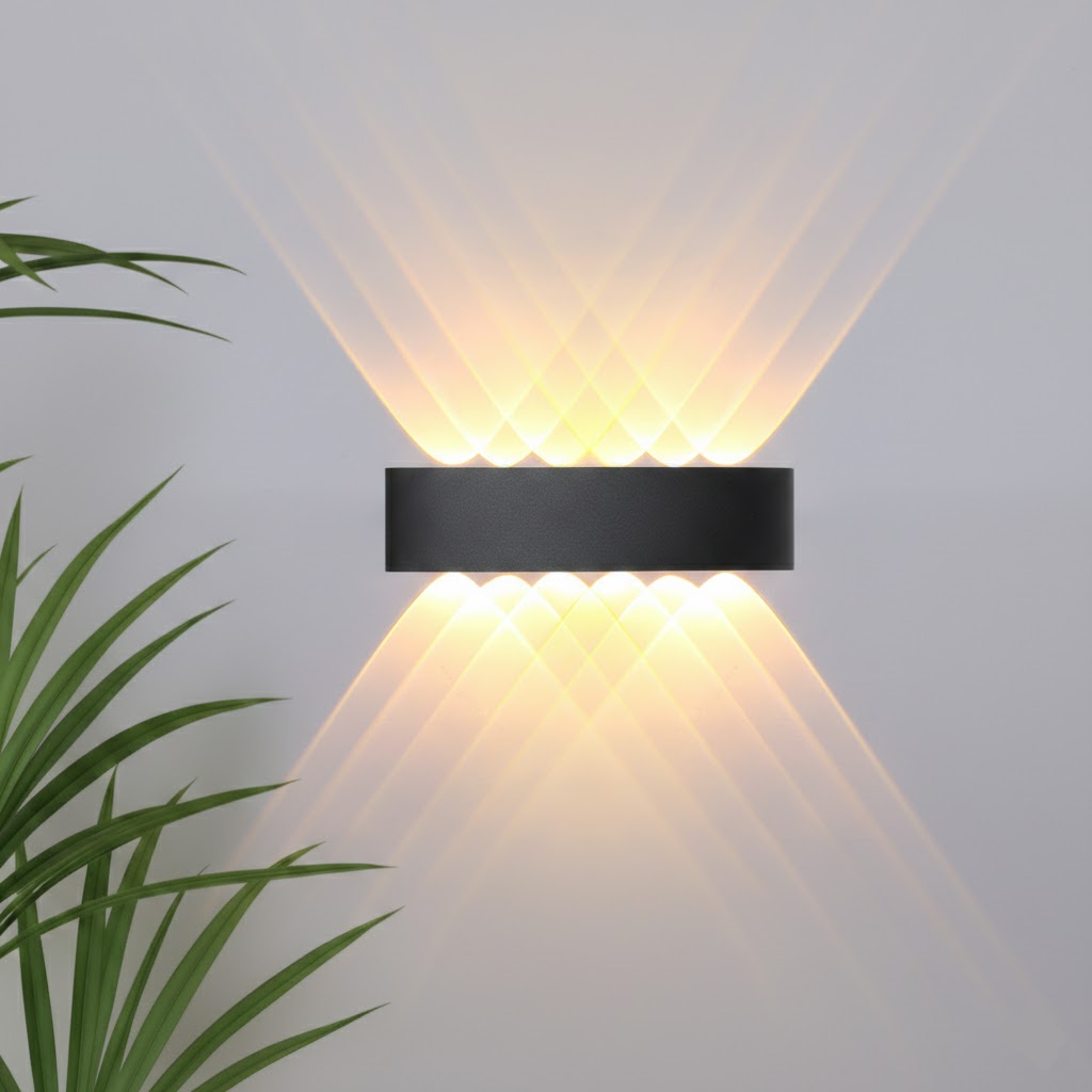 Contemporary Waterproof LED Wall Sconce for Outdoor Up and Down Lighting