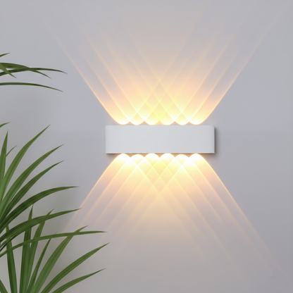 Contemporary Waterproof LED Wall Sconce for Outdoor Up and Down Lighting