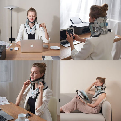 Adjustable Cervical Traction Device for Neck Pain Relief and Tension