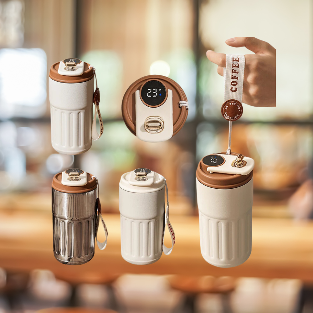 Smart Temperature LED Water Bottle - Stay Hydrated, Stay Informed