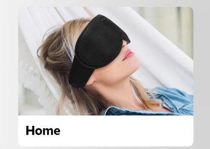 Bluetooth Eye Mask with Sleep Headphones | 3D Blackout Design, Wireless Audio, Adjustable Fit