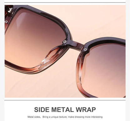 Trendy Square Sunglasses in Retro Style