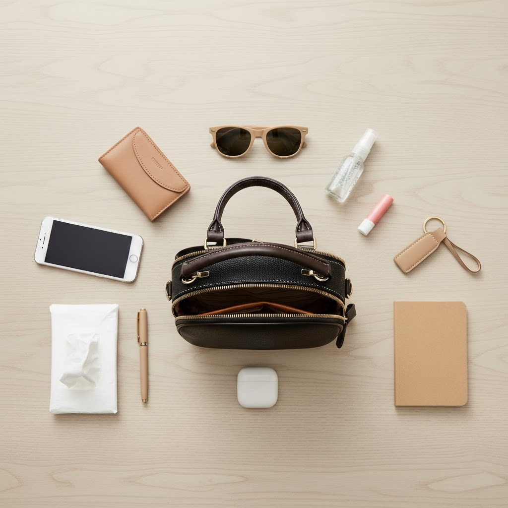 Multi-Pocket Crossbody Bag | Compact & Organized Design