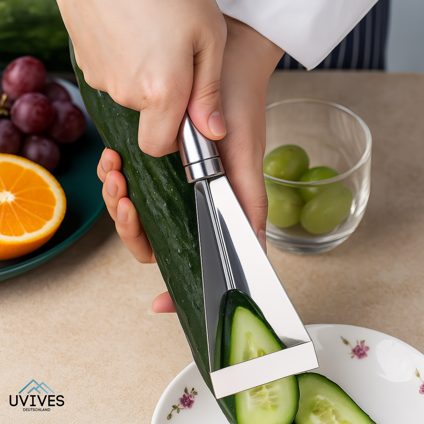 Precision Fruit Carving Knife | Stainless Steel | Creative Designs | Dishwasher Safe