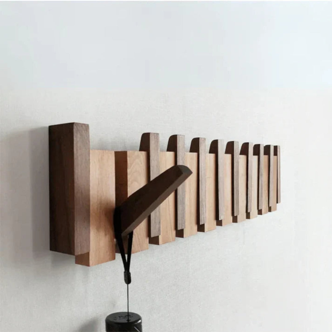 Coat Rack for Wall Mounting – Stylish Wooden Design