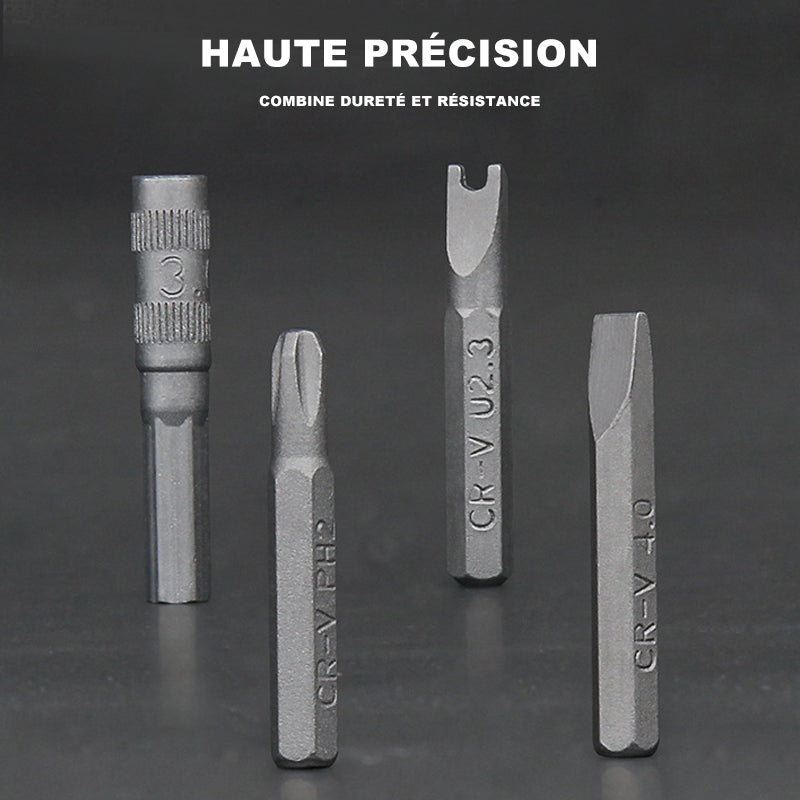 Precision Screwdriver Set with 62 Pieces