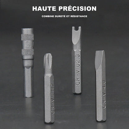 Precision Screwdriver Set with 62 Pieces