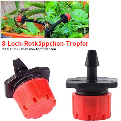 Drip Irrigation Nozzles with Adjustable Flow