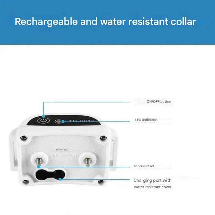Wireless Dog Fence System with Training Feature – Ideal for Small to Large Yards