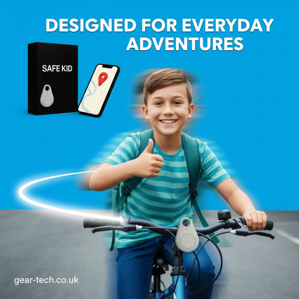 Smart Child Tracker with Real-Time GPS and Waterproof Features