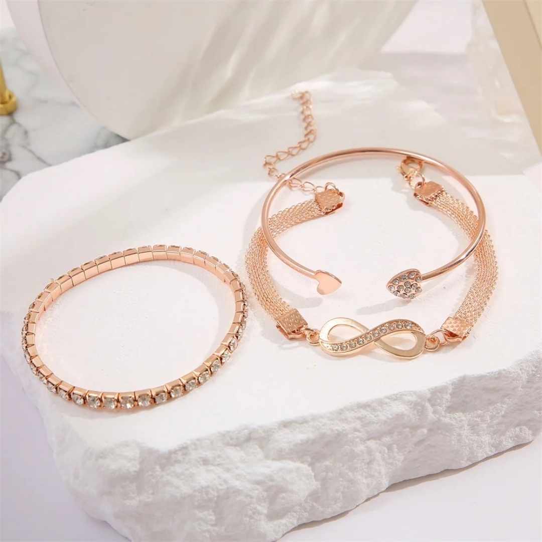 Timeless Love | 3-Piece Bracelet Set
