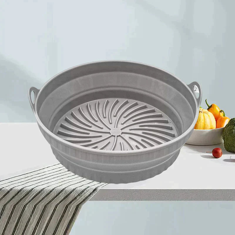 Foldable Silicone Grilling Mat for Air Fryers