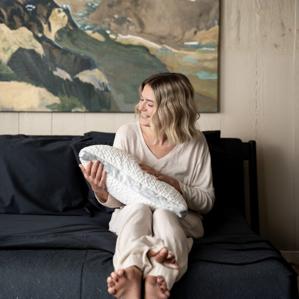 Shredded Foam Sleep Pillow for Enhanced Comfort