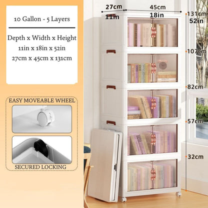Stackable Storage Bins for Organizing Supplies