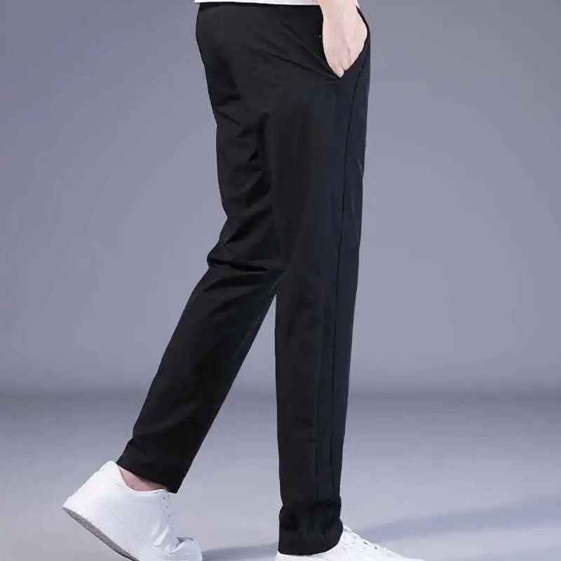 Breathable Leisure Pants Made from Ice Silk
