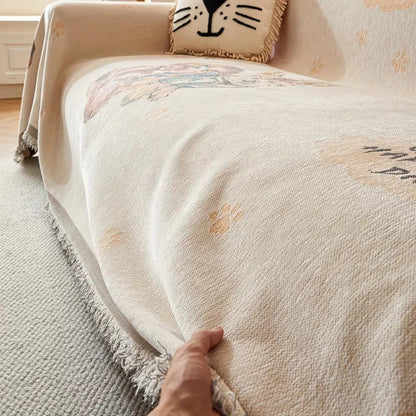 Charming Bloom Reversible Sofa Protector